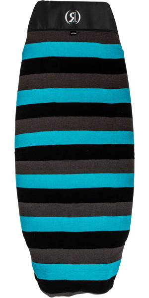 2026 Ronix Bolsa De Surf De Punta Ancha R24-BAG-SSWN-60 - Aqua Blue / Black / Grey